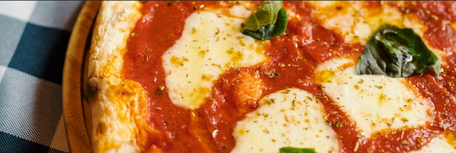 Screenshot van de pizza bestelwebsite